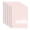 Pink, variant on ONAVIA Spiral Notebook, Wide Ruled, 1 Subject Notebook, 5 Pack, 8" x 10.5", Durable Cardboard Back with 3 Hole Punched Paper for Classroom and Office, 70 Sheets, Black