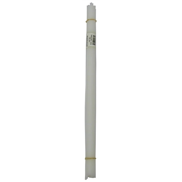 High Density Polyethylene (HDPE) Plastic Welding Rod, 1/8" Diameter, 30 ft, Natural