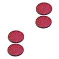 thumbnail image 3 of yingyy Pack of 2 PVC Plastic Automobile Cup Holder Mat Portable Waterproof Washable Anti-slip Rhinestone Pad Accessories Red 2Set, 3 of 6