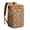 Citrus-1, variant on Gothic Skeleton and Snake Print Backpack Cooler – Leakproof Insulated Lunch Bag with Winged Skull and Moon Elements for Travel & Picnic