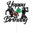 thumbnail image 2 of Cake Topper Calarjeta Football, feliz cumpleaños, jugador de rugby, 2 of 7