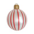 thumbnail image 1 of Globo inflable de Navidad para fiestas navideñas, decoración para jardín o exteriores. Rojo, 1 of 9