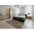 thumbnail image 5 of Ahgly Company Machine Washable Indoor Rectangle Transitional Green Area Rugs, 2' x 3', 5 of 7