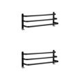 thumbnail image 3 of Youkk Rustproof Towel Bar Shower Towel Rack Kitchen Bathroom 3 Layer 40cm Regular 2Set, 3 of 6