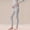 Gray, variant on Maternity Leggings over the Belly Adjustable Waistband Pregnancy Pants Soft Cotton Thermal Underwear Layer for Everyday Wear Black Pink Beige Red Gray Khaki One Size