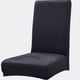 thumbnail image 2 of Cubiertas de silla maciza Multicolor Sillas anti-polvo Funda Protector externo universal Estilo simple Estilo giratorio Decoración para el hogar Negro 2 PCS seitruly HA012474-03, 2 of 7