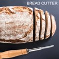 thumbnail image 1 of Cortador de pan con mango curvo Utensilios de cocina Pelador de pan Accesorio para hornear Ndcxsfigh Nuevos Originales, 1 of 8