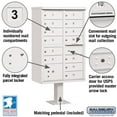 thumbnail image 2 of Salsbury Industries 13 Door Front Load 4C Horizontal Cluster Box Unit, 2 of 3