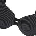 thumbnail image 3 of Womens Bras,Glossy Striped Front Buckle Beautiful Back Gather Adjustment Bra(75B-85C), 3 of 6