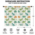 thumbnail image 2 of Blackout Kids Curtains,Dinosaurs Pattern Childrens Insulated Curtains Set Of 2,Bedroom Essentials,Toddler Room Decor 42"x63", 2 of 5