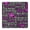 Breast Cancer-1, variant on Breast Cancer Square Fitted Tablecloth with Elastic Edge,Square Table Cover,Washable Elastic Table Cover for Home Kitchen Party Decor 34"x34"