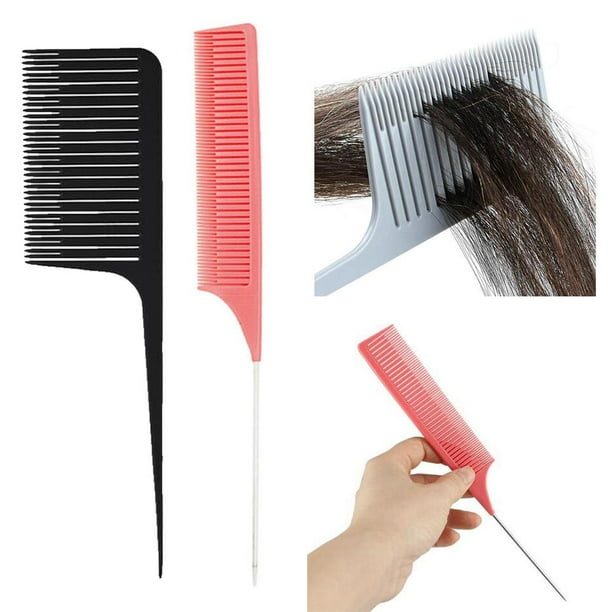 Peine para el cabello Macarena Peine para el cabello con reflejos negros