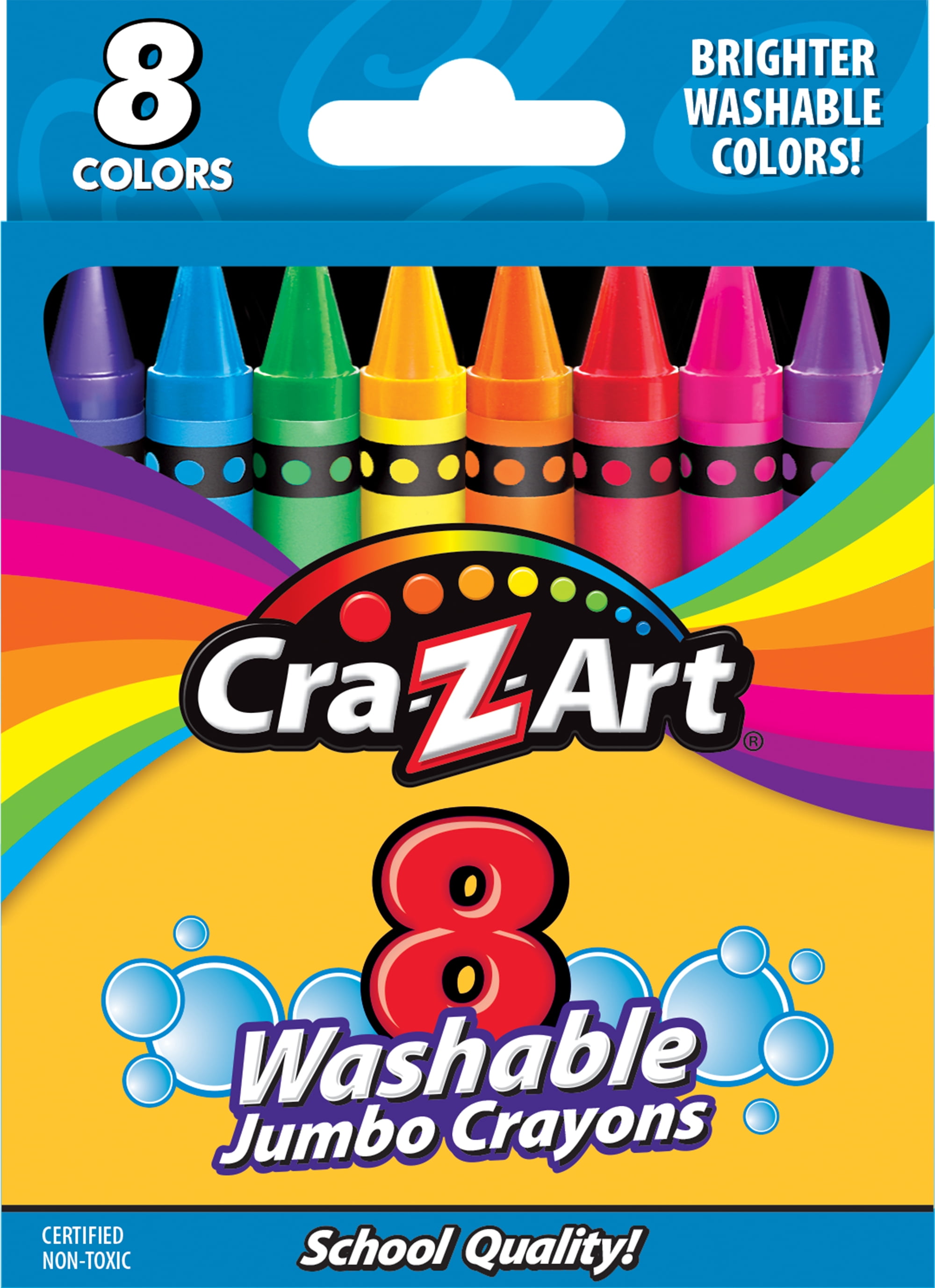 CraZArt 8 Count Jumbo Crayons