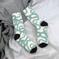 thumbnail image 5 of Fuzoiu Hand Drawn Snake Print Athletic Crew Socks for Men & Women,Casual Crew Socks,Above Ankle Crew Socks for Business, Casual, 5 of 6