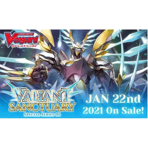 Cardfight Vanguard Valiant Sanctuary Special Expansion Set V Guardian Of United Sanctuary Sanctuary Guard Dragon The Legendary Sanctuary Guard Dragon Returns In V With By Brand Cardfight Vanguard Walmart Com Walmart Com