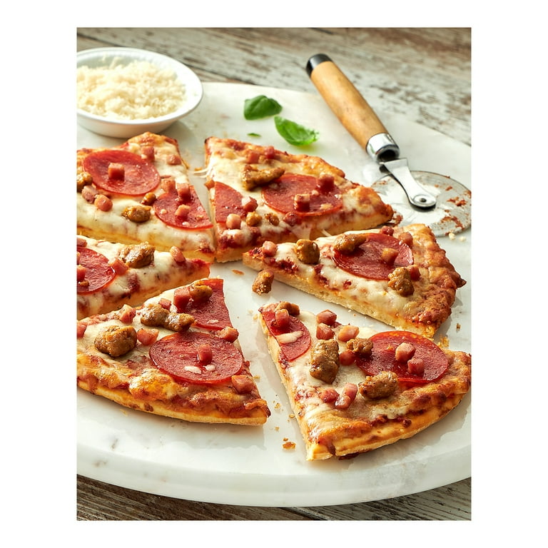 Quest Thin Crust Pizza, Meat Lover's, High Protein 13.2oz (Frozen