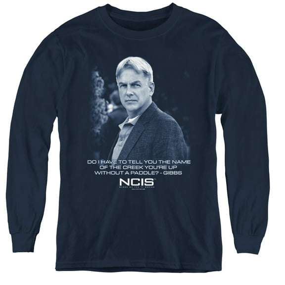 Ncis Creek Youth Long Sleeve T-Shirt Navy