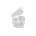 thumbnail image 3 of Billuyoard Envase de plástico de arcilla en forma de corazón Caja recargable de PP de arcilla de diseño transparente Almacenamiento y organización del hogar transparente y 50 piezas, 3 of 6