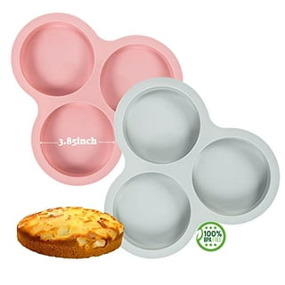 Silicone Egg Molds Frittata Pan, 2 Pack Starbuc Egg Bites Molds Deep 3 Inch  Dash Silicone Egg Cups Sous Vide Egg Mold Round Rolls Molds for Egg