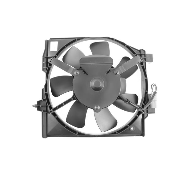 Agility Auto Parts 6028107 A/C Condenser Fan Assembly for Mazda Specific Models