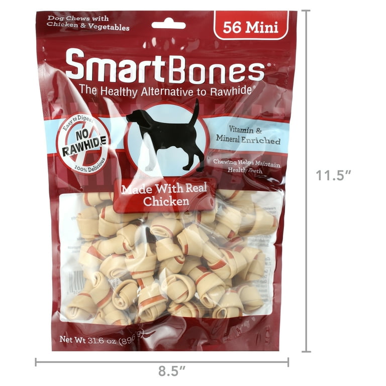 Free Shipping! SmartBones Mini Bones with Real Chicken and