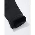 thumbnail image 7 of Aiihoo Kids Girls Fleece Gymnastics Leotards Long Sleeves Nude Undergarment Leotard Ballet Dance Dancewear Black Mock Neck 4-5, 7 of 7