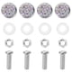 thumbnail image 1 of Juego de tornillos para matrícula de coche, retenedores de matrícula, Kit de tornillos de sujeción, 1 Juego, 1 of 5