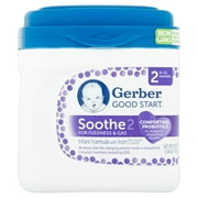 Gerber Good Start Soothe Infant Formula with Iron Milk Based Powder 2 6-12 Months 26.6oz