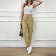 thumbnail image 6 of SOMER Women's Sweatpants Cargo Joggers High Waisted Drawstring Hiking Workout Pants Lightweight Comfy with Pockets, 6 of 9