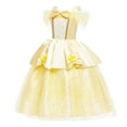 thumbnail image 6 of Girls Belle Princess Dress Kids Halloween Fancy-Dress Toddler Costume Outfits, 6 of 8