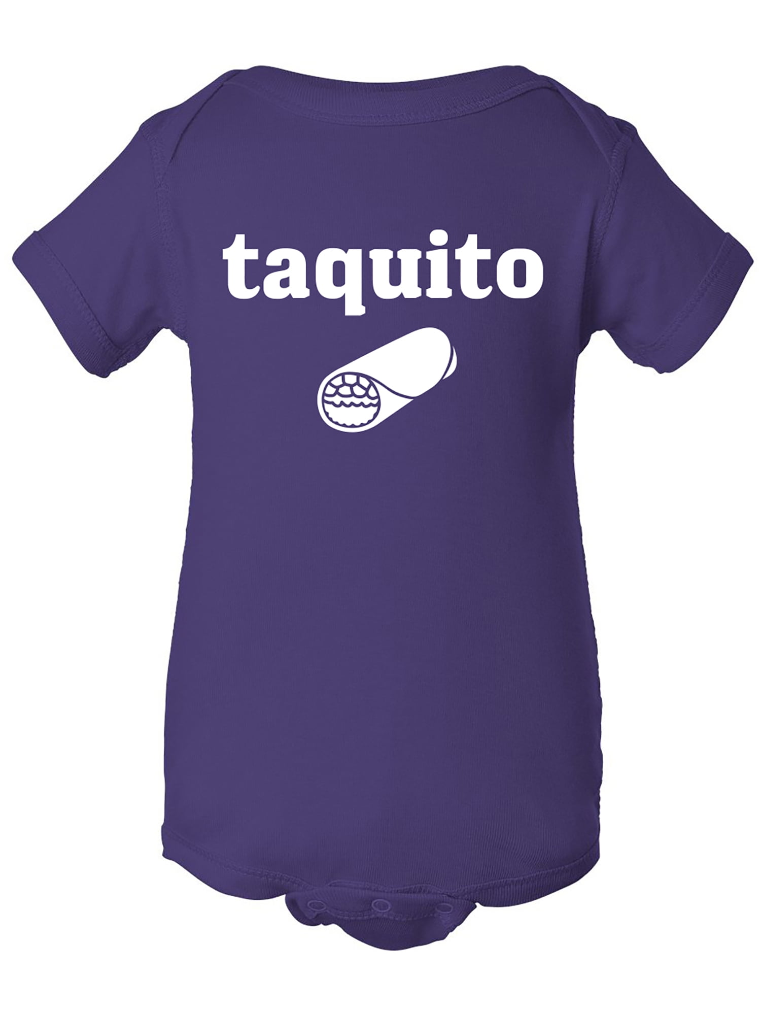 Taquito funny bodysuit for girls