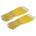 thumbnail image 3 of Guantes de apicultura transpirables de piel de oveja, mangas largas protectoras, equipo de apicultura, 3 of 14
