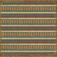 thumbnail image 2 of Wiens, James 26x26 Gold Ornate Wood Framed with Double Matting Museum Art Print Titled - Country Mood Tile I, 2 of 4