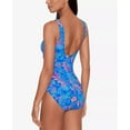 thumbnail image 3 of Ralph Lauren SUMMER PAISLEY Printed Twist-Front Pleated One-Piece Swimsuit, US 4, 3 of 4