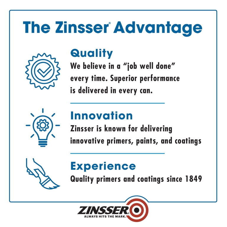 Zinsser HIDZ Multi-Purpose Primer & Sealer, 1 Qt photo 8
