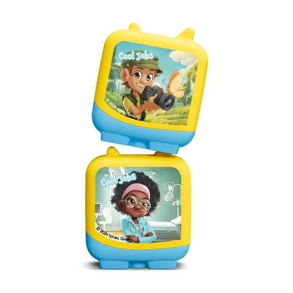 tonies Cool Jobs Clever Set: Wildlife Photographer & Doctor, 2 Pack, Age Group 5 