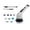 B, variant on Electric Cleaning Brush Kitchen Bathroom Brush, Long Handle Brush Seven In One Toilet Brush Electric Brush