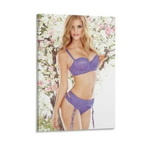 Danish Female Models Nina Agdal Sexy Attractive Body Poster Art Poster Canvas Painting Decor Wall Print Photo Gifts Home Modern Decorative Posters 12x18inch(30x45cm)