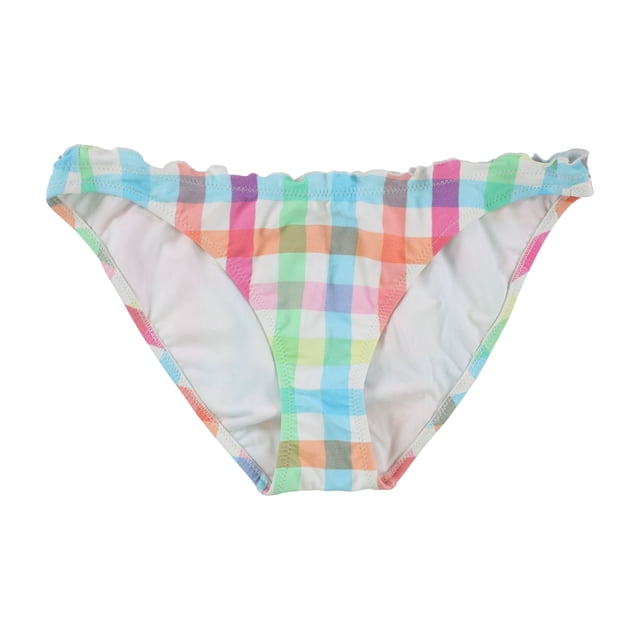Aeropostale Mujeres Tops & Bottoms Mix N Match Bikini, Blanco, Mediano