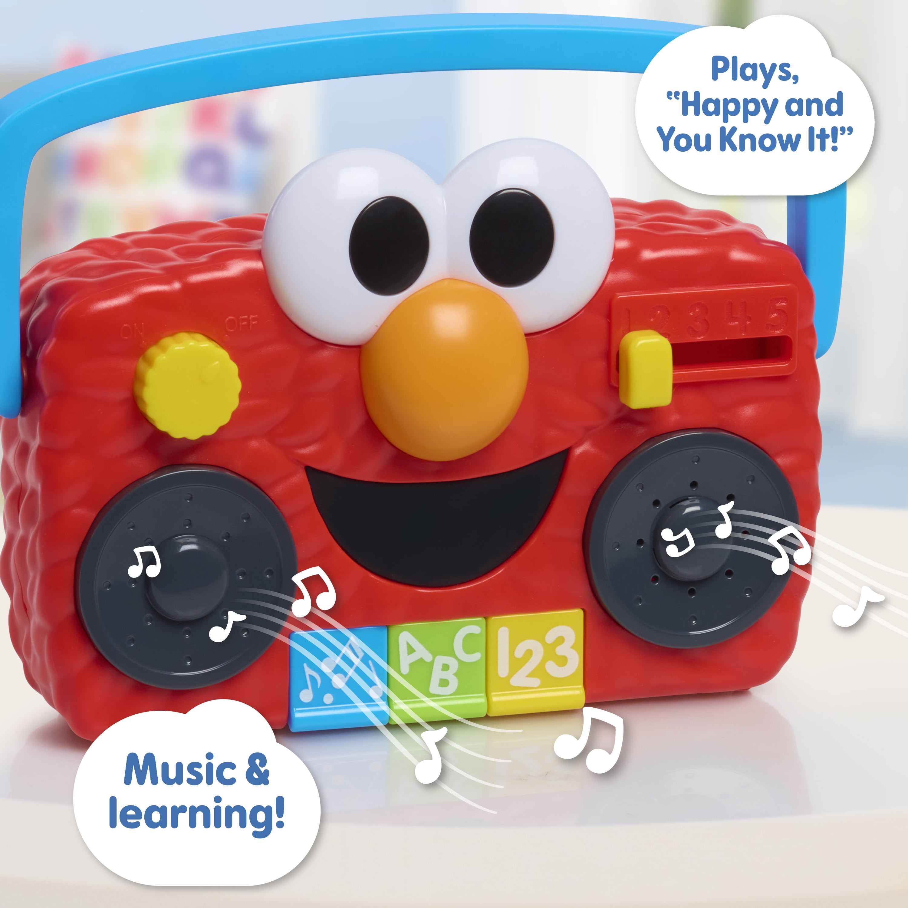 Sesame Street Elmo Boombox - Walmart.com