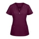 thumbnail image 4 of Puntoco - Camiseta de manga corta para mujer con cuello en V y bolsillo para trabajadores del cuidado Puntoco Puntoco-4344, 4 of 6