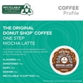 thumbnail image 3 of The Original Donut Shop Mocha One-Step Latte, Single Serve Coffee K-Cup Pod, Flavored Coffee, 60 Count (6 Packs of 10), 3 of 4