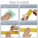 thumbnail image 5 of Uxcell 3.2Ft Nosing para Escaleras, Protectores de Bordes de Escalera Autoadhesivos de 4cm, Amarillo, 5 of 7