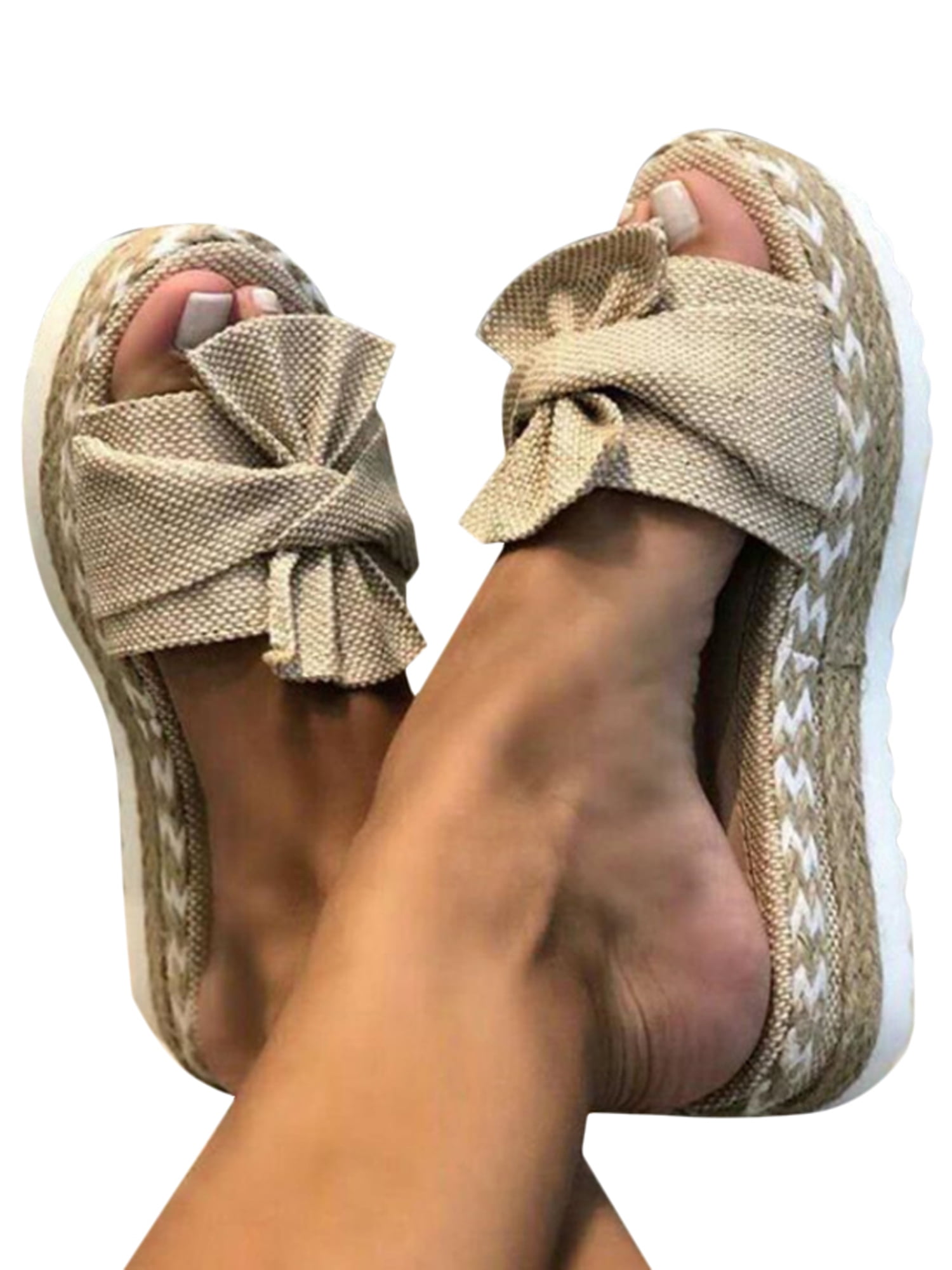 slip on espadrille sandals