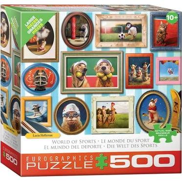World of Sports by Lucia Heffernan 500pc