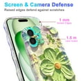 thumbnail image 5 of for iPhone 16 Plus 6.7 inch Magnetic Case Compatible with Mag-Safe, Floral Butterfly Pattern Wave Edge Case for Girls Women, Anti-Drop Shockproof Hard Phone Cover for iPhone 16 Plus, Floral-B, 5 of 7