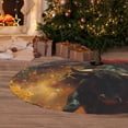 thumbnail image 6 of Yiaed Colorful Bull Western Man Print Christmas Tree Skirt , Tree SkirtsTree Mat for Christmas Winter Holiday Indoor Decorations-48", 6 of 7
