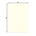 thumbnail image 2 of Cream Linen 20x28 Uncut Art Mat Board - No Opening - 1 Mat, 2 of 7