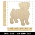 thumbnail image 2 of Rottweiler Rottie Standing Dog Wood Shape Unfinished Piece Cutout Craft DIY Projects - 4.70 Inch Size - 1/4 Inch Thick, 2 of 7