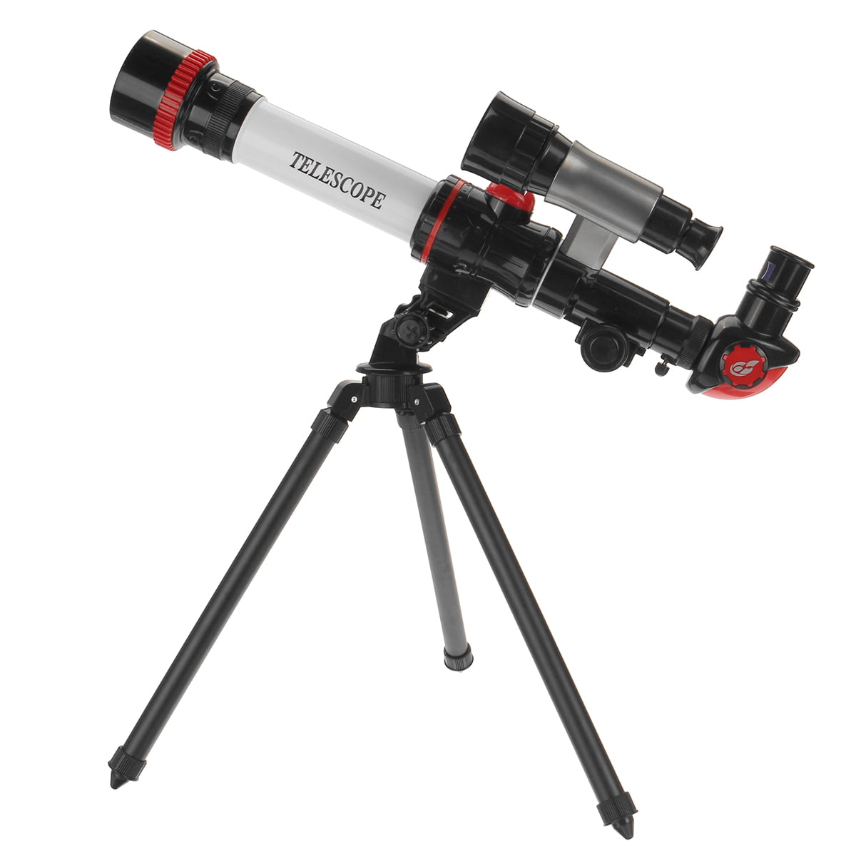 76mm Telescope for Kids Adults and Astronomers Beginners 360 Rotation Portable Telescope with Two Eyepieces 